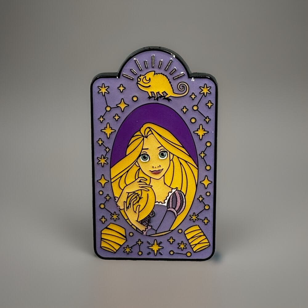 Loungefly Disney Princesses Celestial Portrait Blind Enamel Pin New RAPUNZEL
